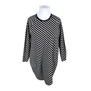 Unisex Papu - Trikotaažist kleit, suurus 42 - Must (1)