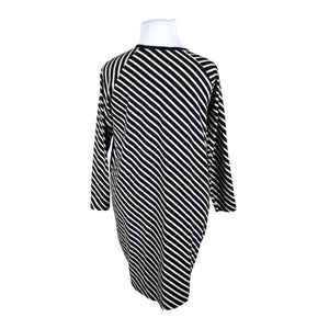 Unisex Papu - Trikotaažist kleit, suurus 42 - Must (2)