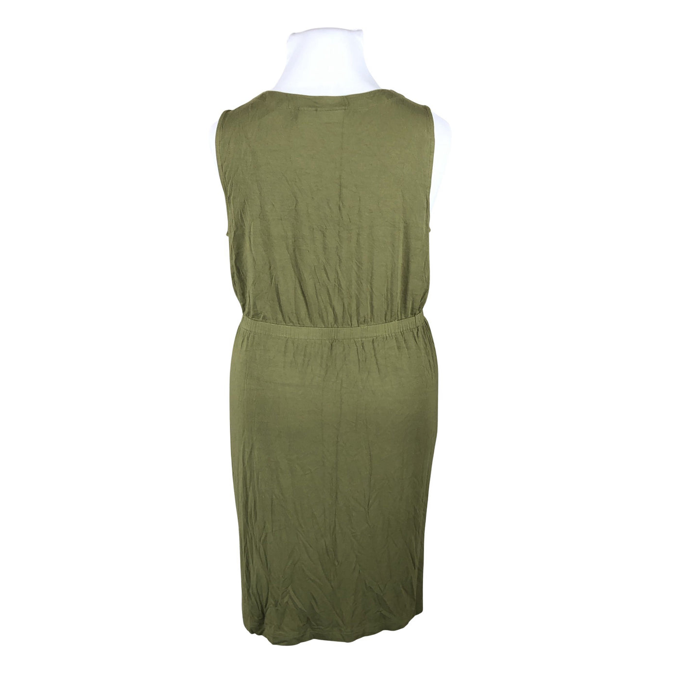 Unisex Tahari - Trikotaažist kleit, suurus 42 - Roheline (2)