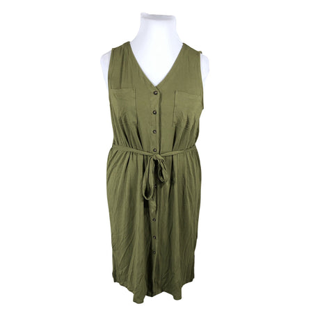 Unisex Tahari - Trikotaažist kleit, suurus 42 - Roheline ()