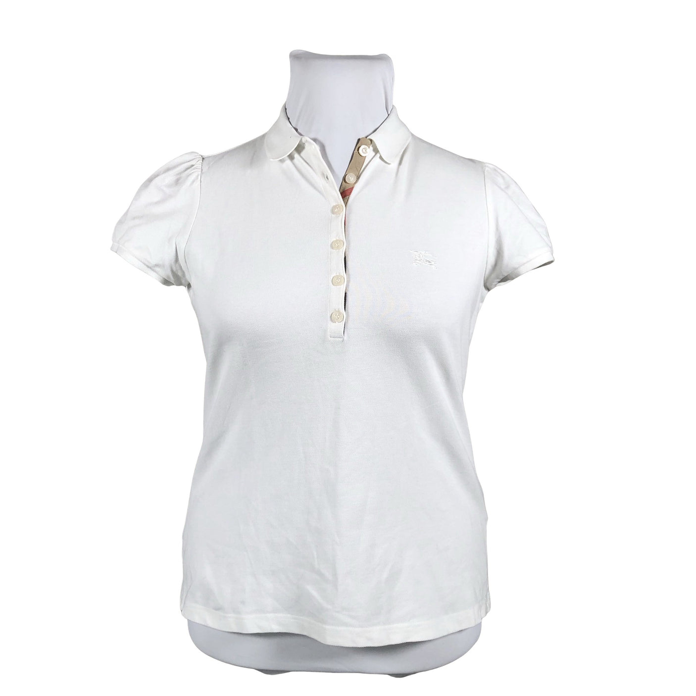 Unisex Burberry Brit - Polosärk, suurus 42 - Valge (1)