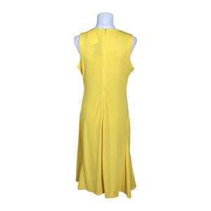 Unisex Lauren Ralph Lauren - Trikotaažist kleit, suurus 40 - Kollane (2)