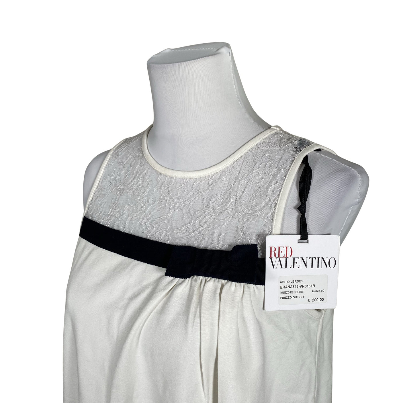 Unisex Red Valentino - Pidulik kleit, suurus 40 - Valge (3)