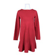 Unisex Red Valentino - Kootud kleit, suurus 40 - Punane ()
