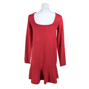 Unisex Red Valentino - Kootud kleit, suurus 40 - Punane (3)