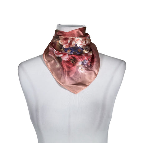 Unisex Asilk - Õhuke sall, suurus Midi - Heleroosa ()