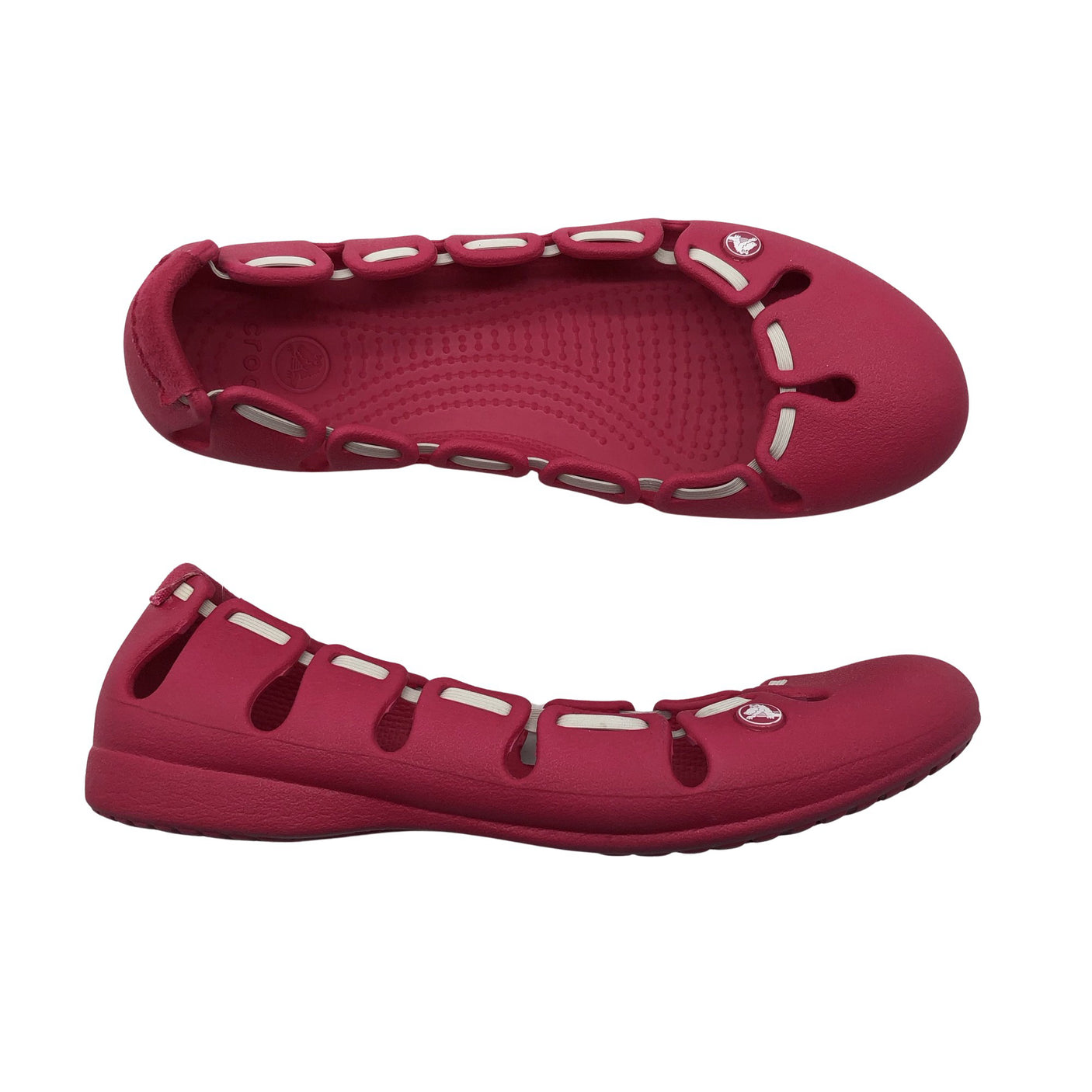 Unisex Crocs - Baleriinad, suurus 37 - Roosa (1)