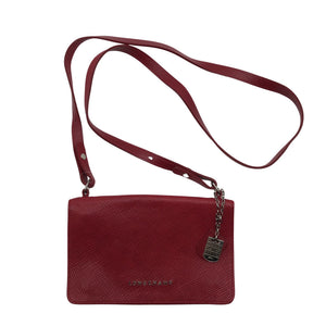 Unisex Longchamp - Õlakott, suurus Mini - Punane (5)
