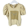 Unisex POMPdeLUX - T-särk, suurus 110 - 116 - Beige ()
