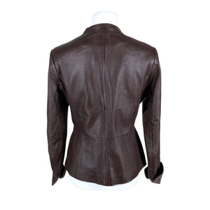 Unisex Ril's - Nahktagi, suurus 36 - Pruun (2)