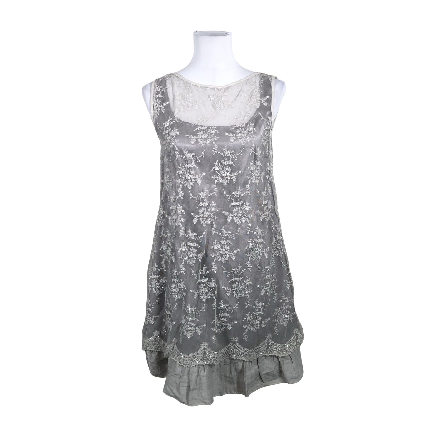 Unisex Souvenir - Õhuke tuunika, suurus 36 - Hall (1)