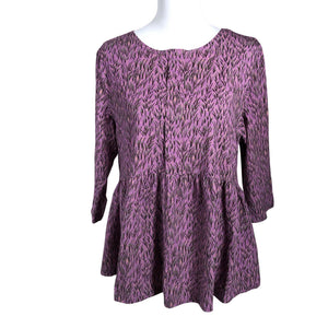 Unisex Puuvillatehdas - Trikotaažist pluus, suurus 40 - Lilla (1)