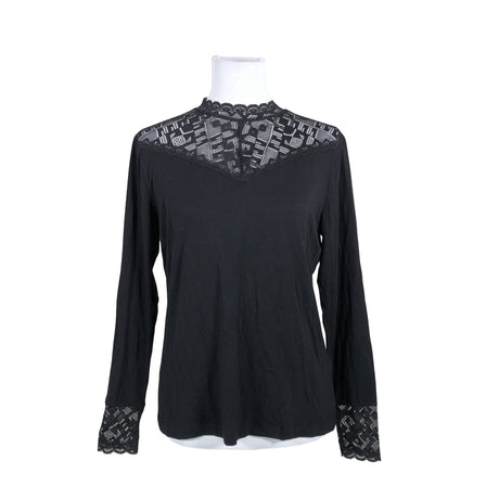 Unisex Cream - Trikotaažist pluus, suurus 40 - Must ()