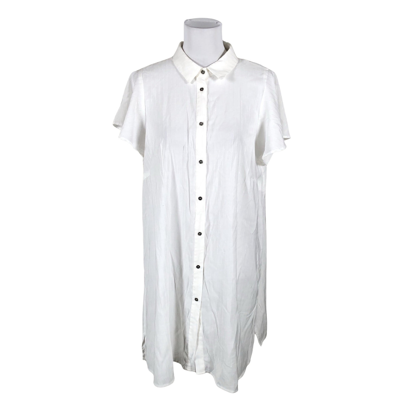 Unisex Zizzi - Mitteveniv tuunika, suurus 38 - Valge (1)