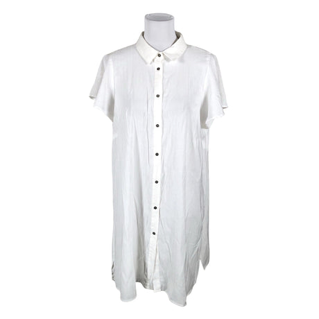 Unisex Zizzi - Mitteveniv tuunika, suurus 38 - Valge (2)