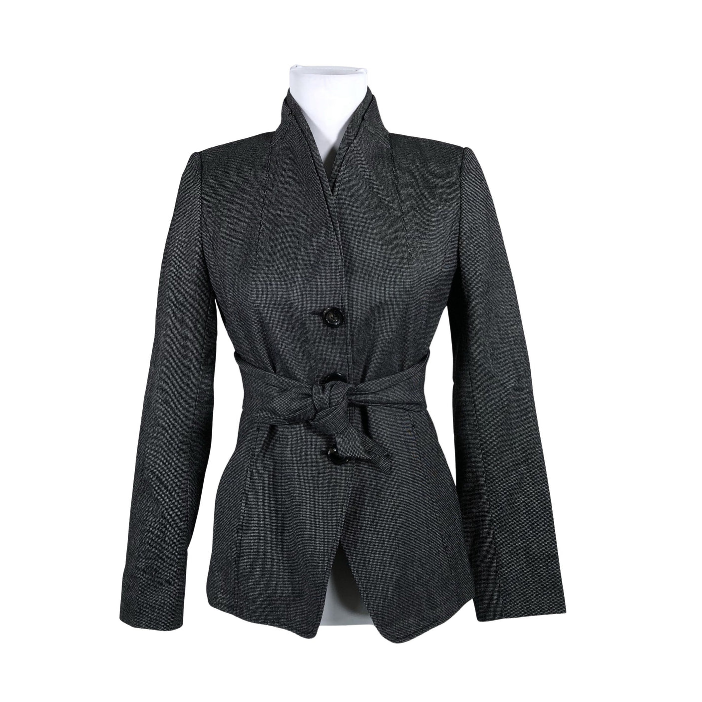 Unisex Sportmax - Jakk, suurus 34 - Must (1)