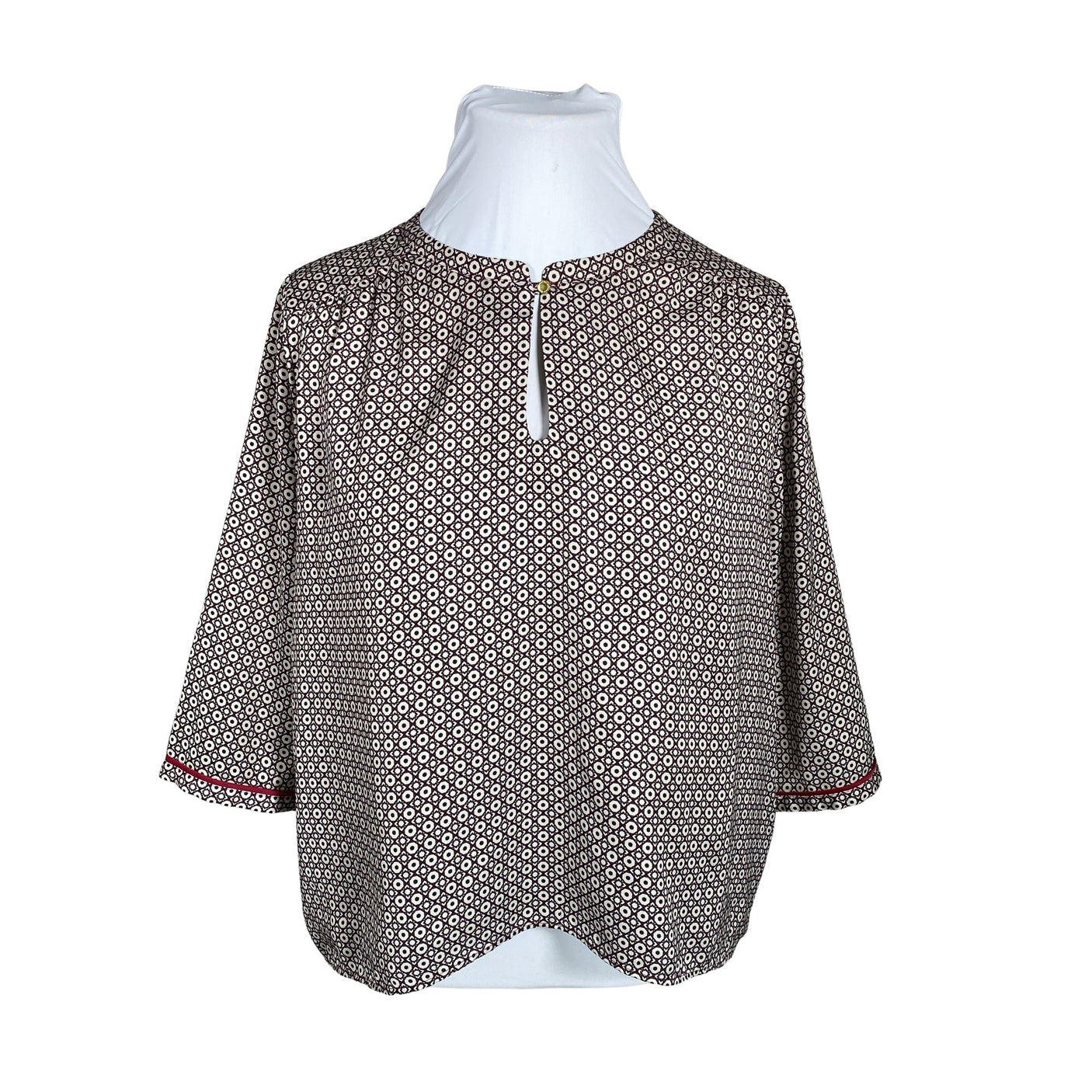 Unisex Holly & Whyte by Lindex - Lühikeste käistega pluus, suurus 46 - Beige (1)