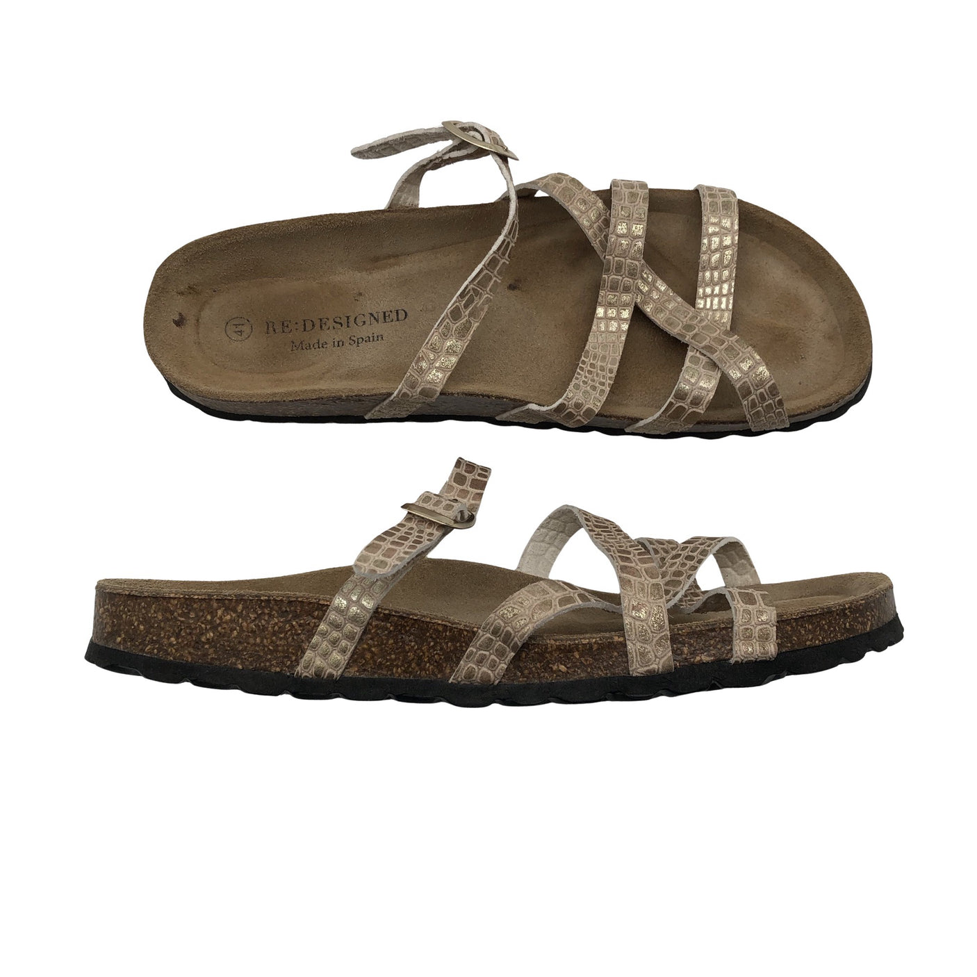 Unisex Re:Designed - Rihmikud, suurus 41 - Beige (1)