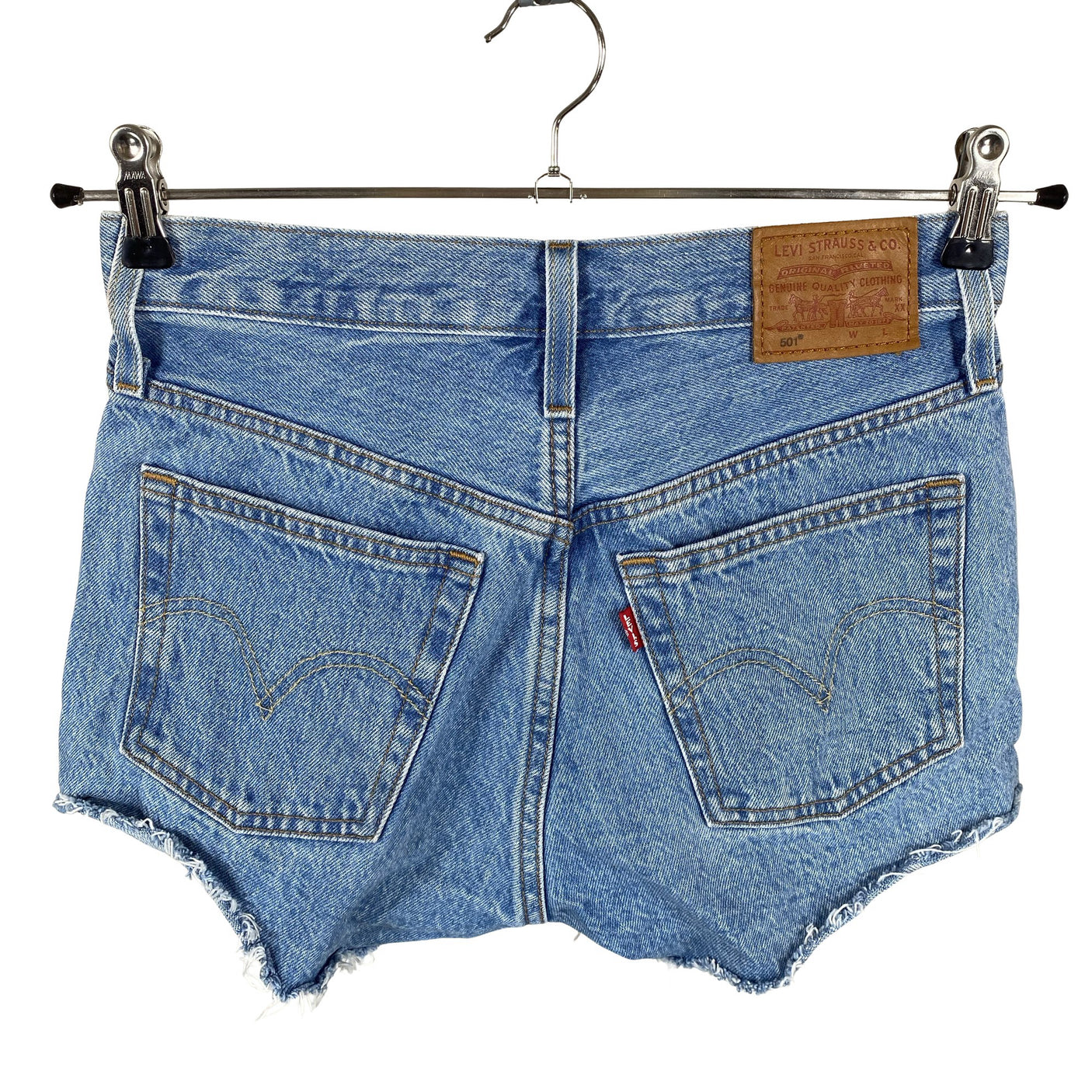 Unisex Levi's - Teksast lühikesed püksid, suurus W25 - Sinine (2)