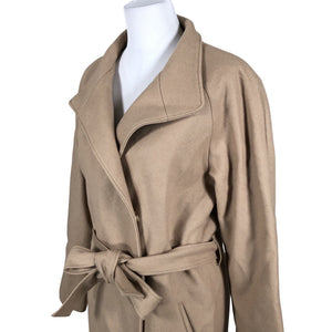 Unisex Mia & Leela - Villane mantel, suurus 40 - Beige (3)