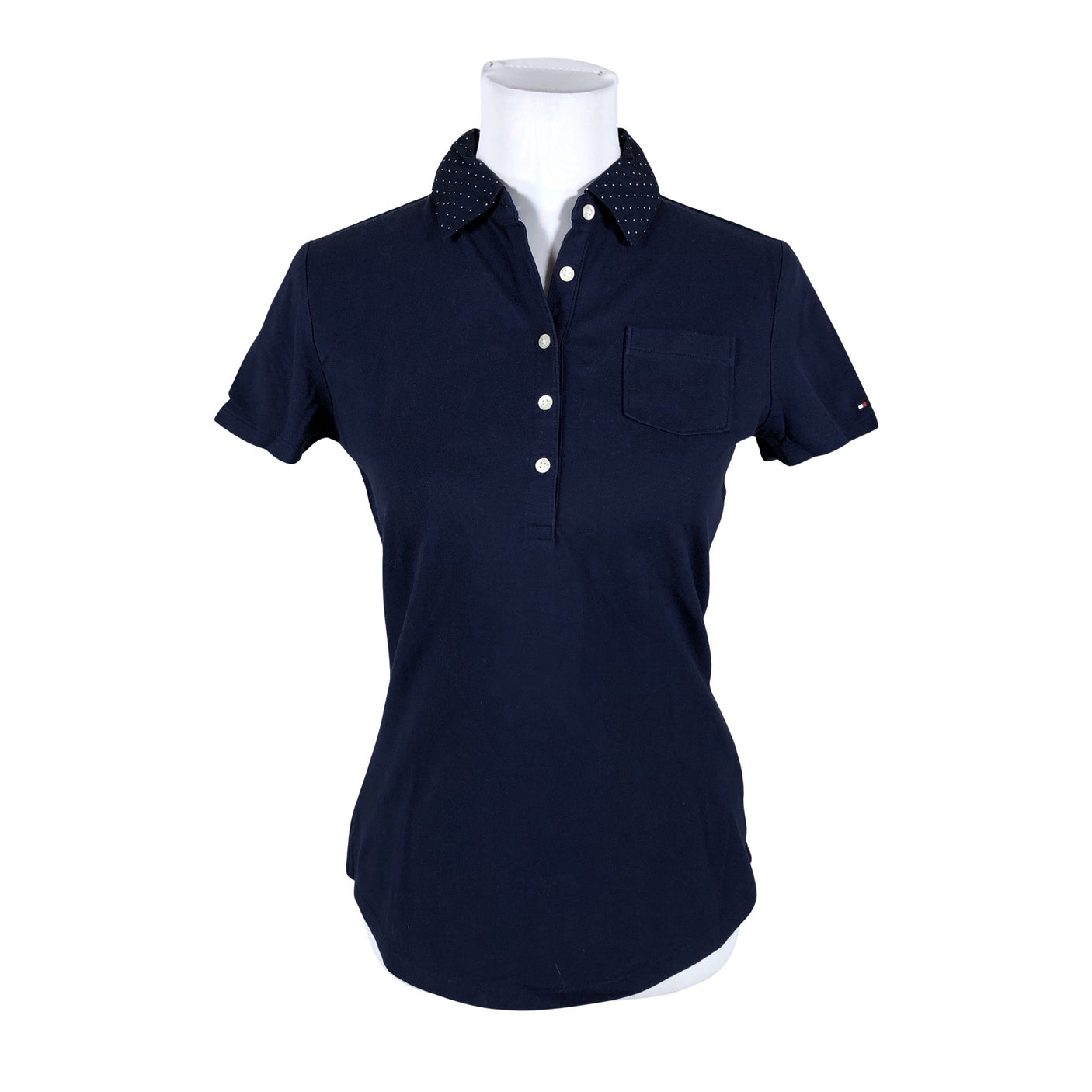 Unisex Tommy Hilfiger - Polosärk, suurus 36 - Sinine (2)