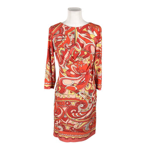 Unisex Donna Morgan - Trikotaažist kleit, suurus 36 - Oranž (2)