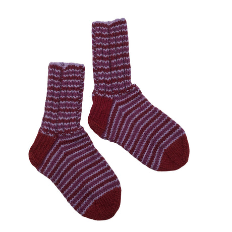 Unisex Handmade - Villased sokid, suurus 34 - Punane ()