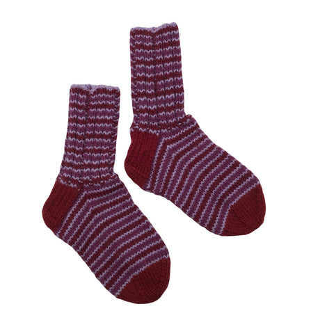 Unisex Handmade - Villased sokid, suurus 34 - Punane (2)