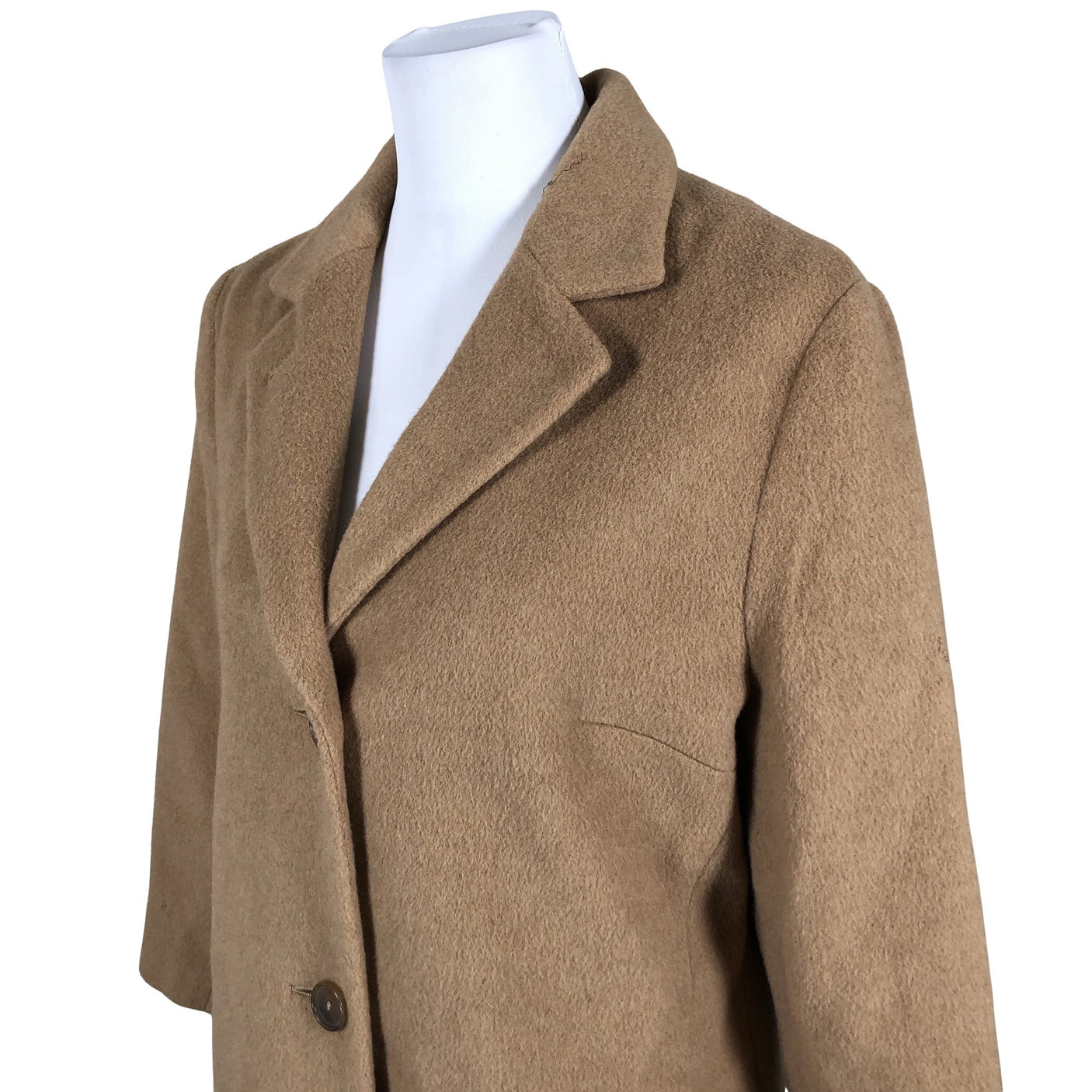 Unisex Creation Atelier - Villane mantel, suurus 42 - Pruun (2)