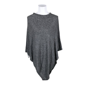 Unisex Cashmere - Pontšo, suurus 38 - Hall (2)