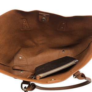 Unisex Rosemunde - Käekott, suurus Maxi - Pruun (3)
