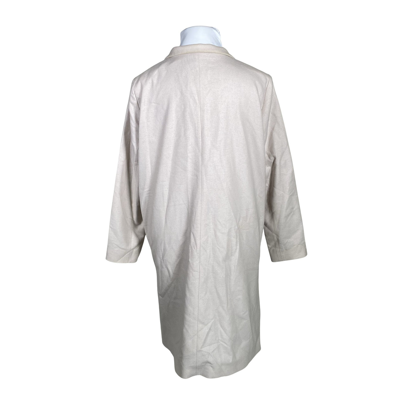 Unisex Cinzia Rocca - Villane mantel, suurus 46 - Beige (2)