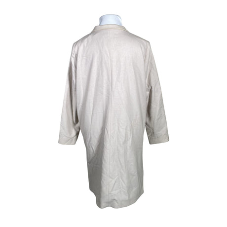 Unisex Cinzia Rocca - Villane mantel, suurus 46 - Beige (2)