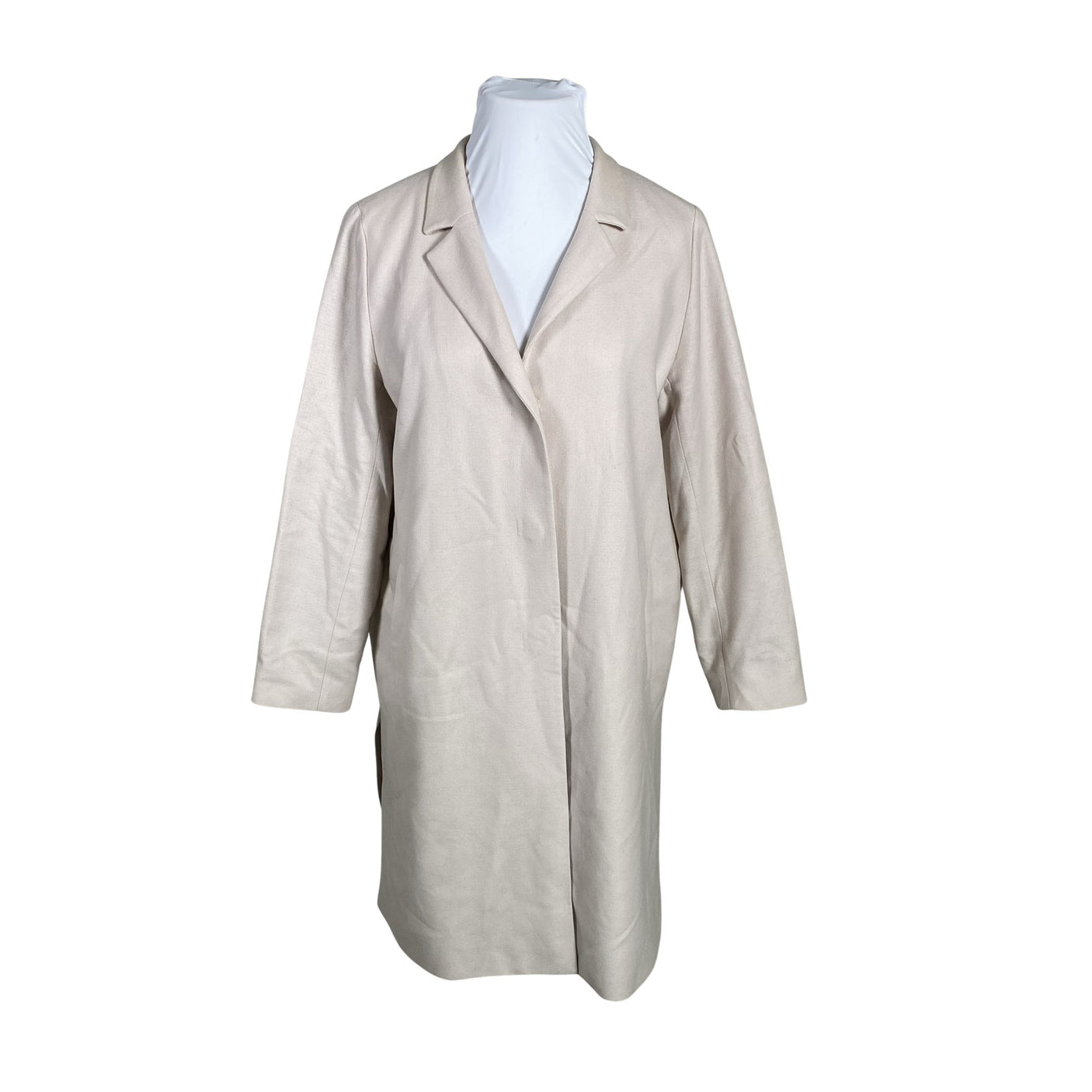 Unisex Cinzia Rocca - Villane mantel, suurus 46 - Beige (1)