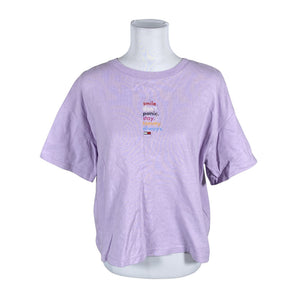 Unisex Tommy Jeans (Tommy Hilfiger) - T-särk, suurus 42 - Lilla (1)