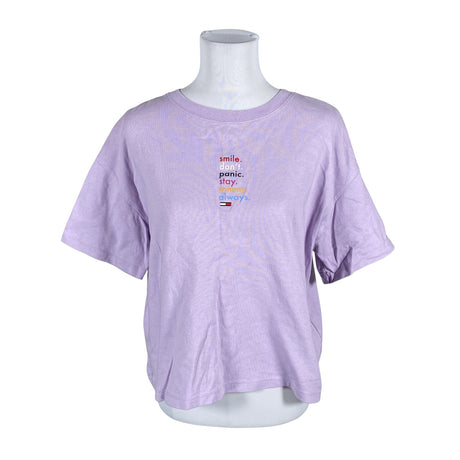 Unisex Tommy Jeans (Tommy Hilfiger) - T-särk, suurus 42 - Lilla ()