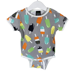 Unisex Villervalla - Bodi, suurus 80 - 86 - Hall (1)