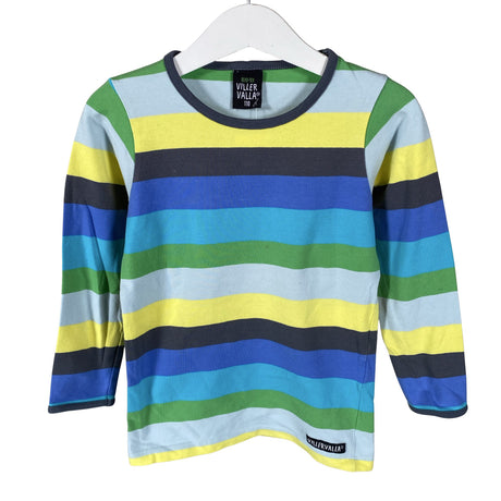 Unisex Villervalla - Trikotaažist pluus, suurus 104 - 110 - Sinine ()