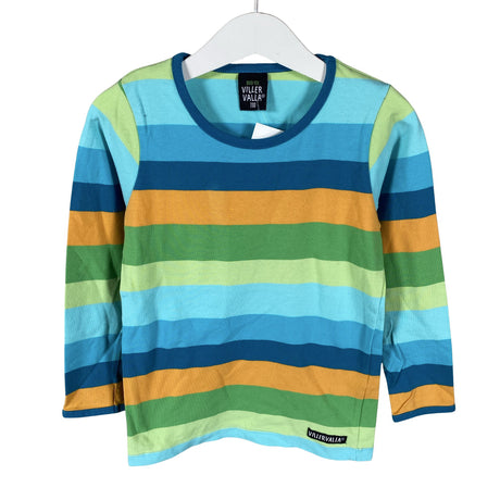 Unisex Villervalla - Trikotaažist pluus, suurus 104 - 110 - Sinine ()