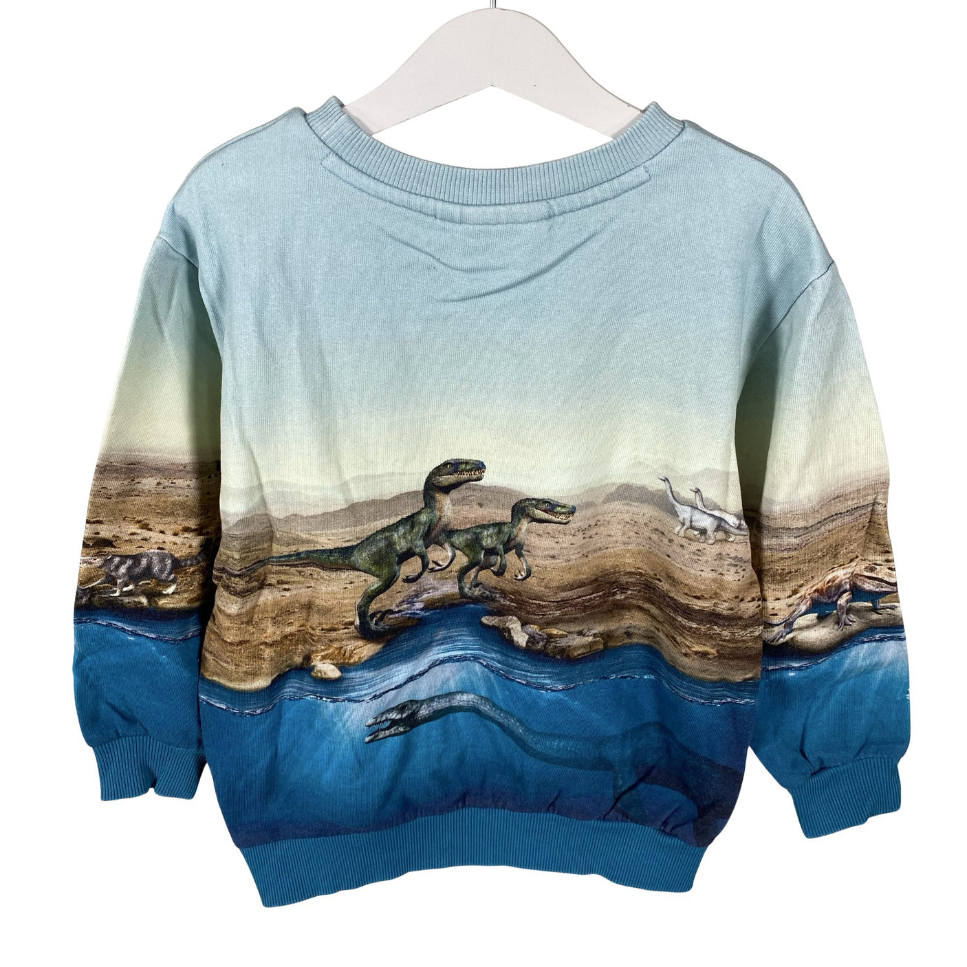 Unisex Molo Kids - Dressikangast pluus, suurus 104 - 110 - Helesinine (2)