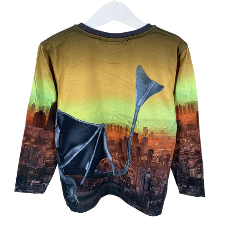 Unisex Molo Kids - Trikotaažist pluus, suurus 110 - 116 - Hall (2)