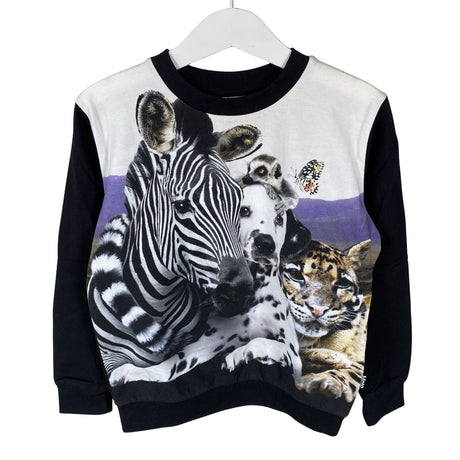 Unisex Molo Kids - Trikotaažist pluus, suurus 104 - 110 - Must ()