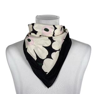 Unisex Marimekko - Õhuke sall, suurus Mini - Must (1)