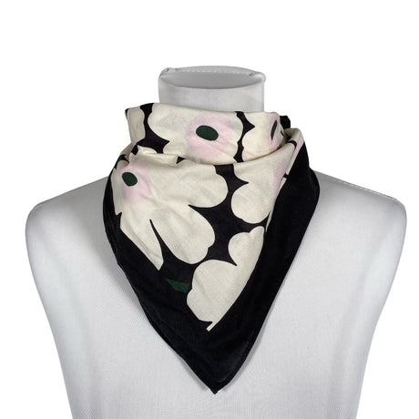 Unisex Marimekko - Õhuke sall, suurus Mini - Must ()