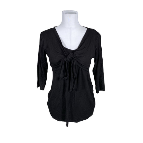 Unisex Dorothy Perkins - Trikotaažist pluus, suurus 38 - Must ()