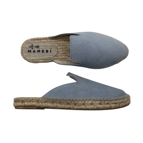 Unisex Manebi - Lahtise kannaga jalanõud, suurus 37 - Helesinine ()
