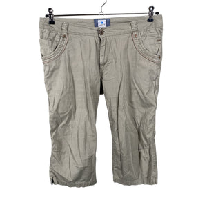 Unisex Luhta - Mittevenivad poolpikad püksid, suurus 38 - Beige (1)