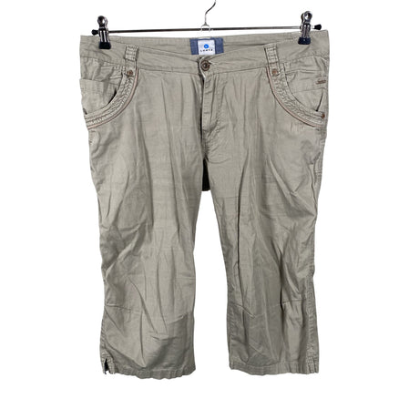 Unisex Luhta - Mittevenivad poolpikad püksid, suurus 38 - Beige ()