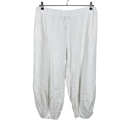 Unisex Bohéme - Mittevenivad püksid, suurus 46 - Valge ()