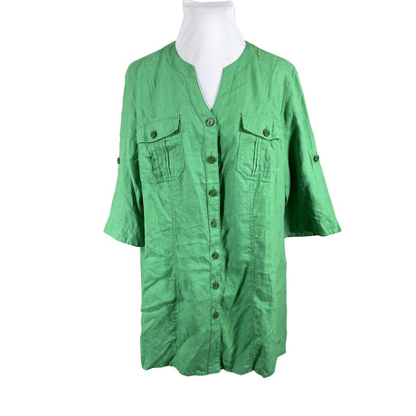 Unisex Kj Brand - Mitteveniv tuunika, suurus 48 - Roheline ()